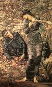 Sir Edward Coley Burne-Jones The Beguiling of Merlin France oil painting artist